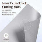 Cooler Kitchen Extra Thick Flexible Cutting Mat Set - Image 7