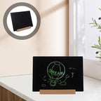 VILLCASE Simple Desktop Chalkboard Memo Board Large Dual-use Rustic Message Sign - Image 8