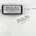 Self Inking Modern Address Stamps | Custom Return Address Stamper by 904Custom