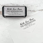 Self Inking Modern Address Stamps | Custom Return Address Stamper by 904Custom