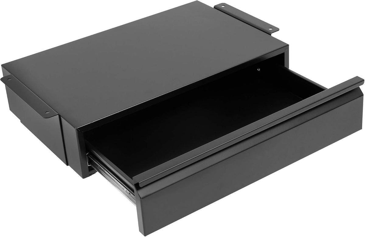 Mount-It! Under Desk Pull-Out Drawer, Steel, 20.2 x 12.2 in, 11 lb Capacity
