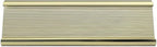 10 Pack 2" x 8" Aluminum Desk Name Plate Holder, Office Name Plate Holder - Image 6