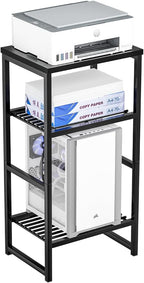 GEORIS 3 Tier Freestanding Printer Stand Shelf by GEORIS