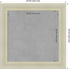 Amanti Art Silver Framed Magnetic Board 25x25 Medium Vision Board - Image 2