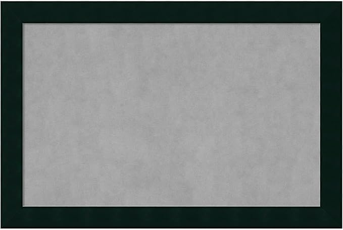 Amanti Art Black Framed Magnetic Board 24x36 Large Vision Board by AmantiArt