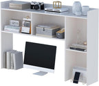 OSCHF Wooden Desktop Hutch Bookshelf by OSCHF