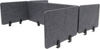 Clamp-On Acoustic Desk Divider, Desktop Privacy Panel, Sound Absorbing by Eapmic