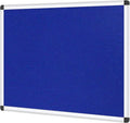 VIZ-PRO Notice Board Felt Blue, 36 X 24 Inches by VIZ-PRO