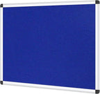 VIZ-PRO Notice Board Felt Blue, 36 X 24 Inches by VIZ-PRO
