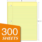 KAISA Loose Leaf Notebook Paper, College Ruled, 300 Sheets Per Lined Paper - Image 2