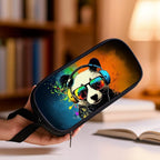 HiGaits Pencil Case for Boys, Durable Pen Box Panda - Image 6