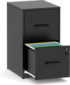 FLIXELIO 2 Drawer File Cabinet