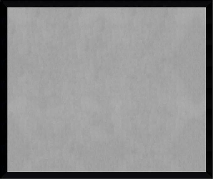 Amanti Art Black Framed Magnetic Board 43x51 Oversize Vision Board by AmantiArt