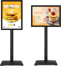 STANDNEE Heavy-duty Poster Stand Holder 11"x 17" Pedestal Floor Standing Sign by STANDNEE