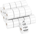 AveneMark 24 Rolls 2" x 1" Direct Thermal Labels by AveneMark