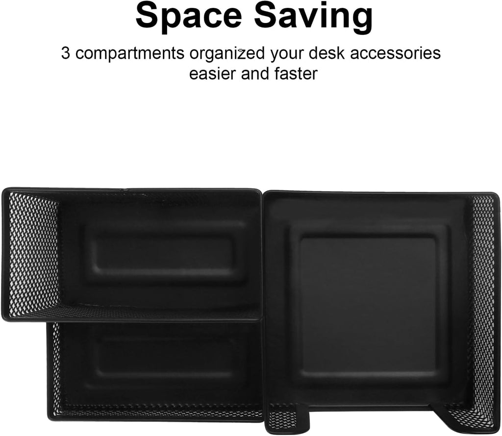 comix 6 packs mesh pen holder, desk organizer, package contents