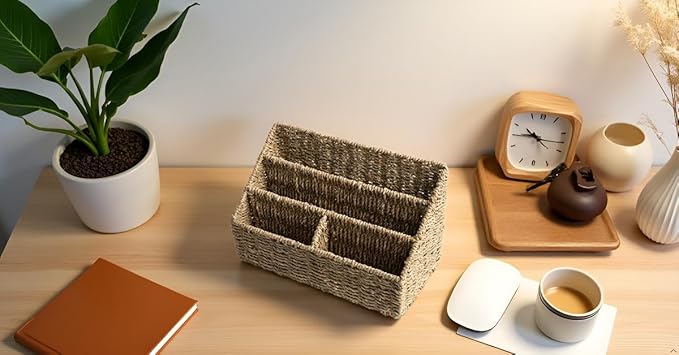 KOLWOVEN Magazine Display Holder- Mail Organizer Countertop- Mail Holder l Bill - Image 7