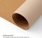 Cork Desk Mat - Small Dual-Sided Desk Pad - Image 3