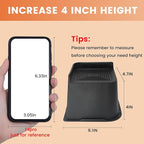 MXMZHXU Bed Risers 2 inch, 3 inch, 4 inch, 6 inch or 8 inch Heavy Duty - Image 2