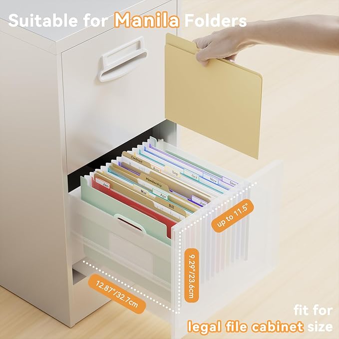 ThinkTex Accordion File Organizer, 12 - Image 5