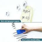 J&J worldwide Glass Whiteboard, Magnetic Brilliance White Dry Erase Board 36" x - Image 6