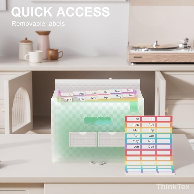 ThinkTex Accordion File Organizer, 12 - Image 3