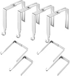 Amylove 4 Pcs Adjustable Cubicle Hanger Universal Partition Metal Cubicle Hooks by Amylove