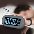 DreamSky Alarm Clocks for Bedrooms, Auto Set Digital Desk Clock for Bedside - Image 5