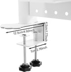 Dlinanta Clamp-On Pegboard Desk Organizer, 2-Tier Clamp On Desk Shelf - Image 3