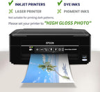 Glossy Photo Paper 8.5 x 14, Goefun 200 GSM/54 LB Legal Printer Paper - Image 3