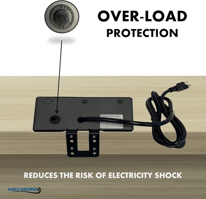Kable Kontrol Desk Clamp Power Strip - Image 5