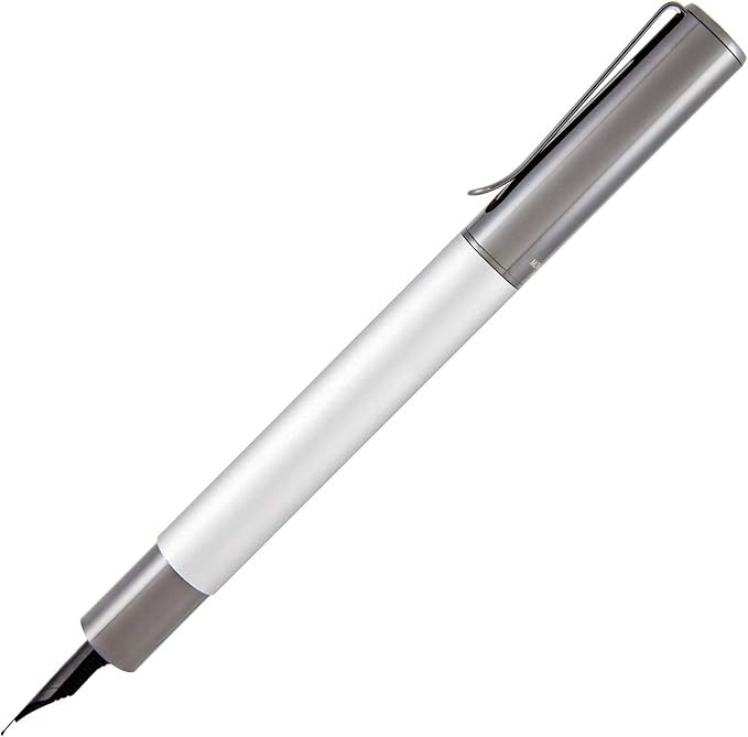 Monteverde USA Ritma Fountain Pen in Silver – Broad Nib, Bold JoWo Stainless - Image 3