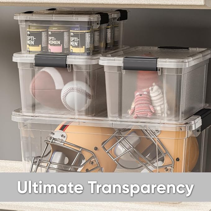 Superio Clear Storage Boxes - Image 6