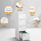 AFAIF 4 Drawer File Cabinet - Image 6