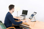 KABCON Tablet Stand Holder, Tightness Adjustable Multi-Angle Foldable Eye-Level - Image 5