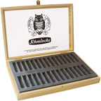 schmincke pastel empty box for 30 pastel pencils shown in use