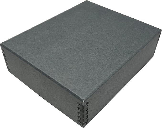Lineco Museum Archival Storage Box, 8.75x10.75x3 in. Drop Front Design. by Lineco