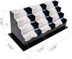 Vevitts Business Card Holder, Acrylic Business Card Display, Home & Office - Image 2