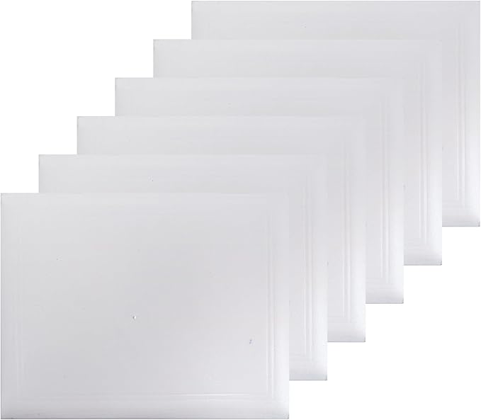 GraduationMall 8.5"x11" Smooth Padded Diploma Cover Certificate Holder White by GraduationMall%C2%AE