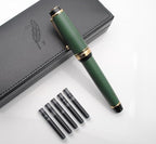 xixixiaozhu Metal Big Fountain Pen Set Medium Nib 0.7mm, Includes Ink Refill - Image 3