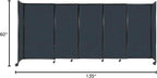 Versare Straightwall Sliding Portable Wall Partition | Freestanding Office - Image 7