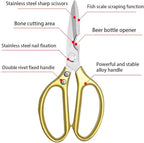 Kitchen Scissors All purpose, Have duty Stainless Steel Cooking Shears - Image 2