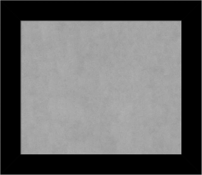 Amanti Art Black Framed Magnetic Board 25x29 Medium Vision Board by AmantiArt