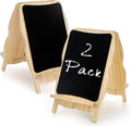 Tosnail 2 Pack Small Framed Tabletop Chalkboard Signs, 5 x 8 Inches by Tosnail