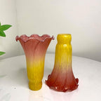 Bieye LS16 Lily Flower Blown Glass Lampshade - Image 5