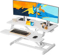 JYLH JOYSEEKER Standing Desk Converter 32 inch, Height Adjustable Sit Stand by JYLHJOYSEEKER
