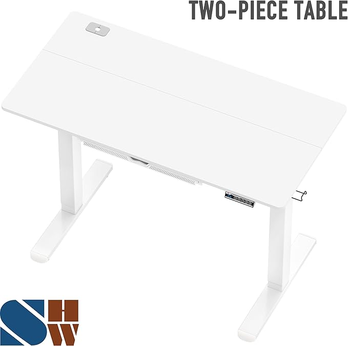 SHW 48-Inch Electric Height Adjustable Standing Desk - Image 9