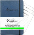 Undated Daily Planner to Achieve Your Goals 2025-2026 by GoalCrazy
