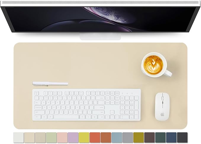 Leather Desk Mat by HOMIEAZICOZI