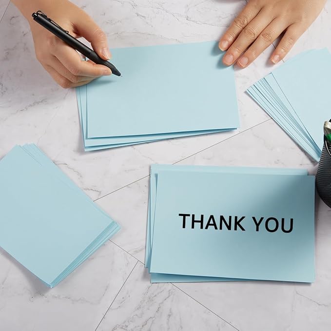 50 Sheets Blank Cardstock Paper 250 GSM Thick Heavy Cards Stock - Image 3